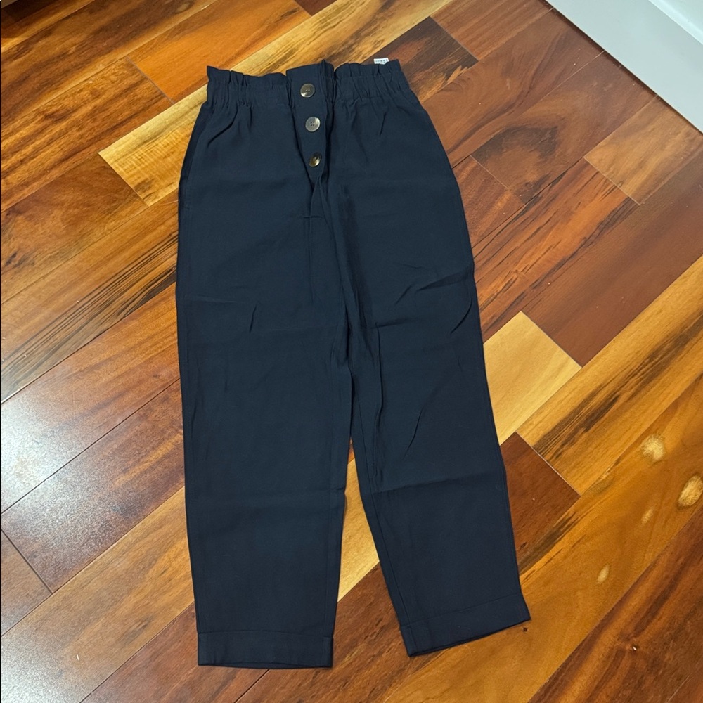 Zara navy pants